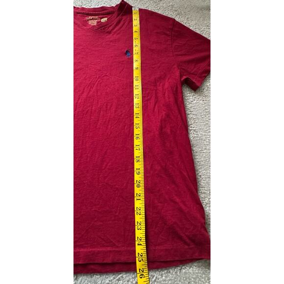 Polo Ralph Lauren Men’s Small Classic Fit V-Neck T-Shirt Red Pony Logo - Picture 5 of 5